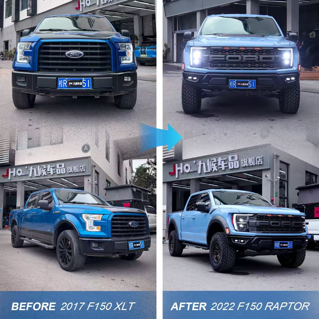2018-2020 Ford F-150 Raptor Wide Body Conversion Kit – jhocar.com