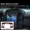 ABS Carbon Center Control Navigation Frame Trim for 2022-2023 Ford F-150 Raptor - Image 5