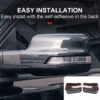 2022-2025 Dodge Ram TRX Side Mirror Covers ABS Carbon-Automotive exterior parts - Image 5