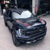 Front Bonnet Stripes Sticker Carbon Grain Side Hood Decal Stripe Engine Vinyl Cover for F-150 Raptor 2022 2023 Accessories - Image 5