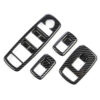2022-2025 Dodge RAM TRX  ABS Carbon Window Switch Panel Covers (Set of 4)-Automotive interior parts - Image 3