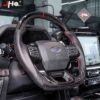 JHO Real Carbon Fiber Steering Wheel Replace With/Without Heating Function Fit For Ford F-150 Raptor 2017-2025 Accessories - Image 8