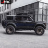JHO Soft Top | Manual Mid Top (3/2 Windows) Fit For Ford Bronco 2021-2025 - Image 8