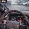 JHO Real Carbon Fiber Steering Wheel Replace With/Without Heating Function Fit For Ford F-150 Raptor 2017-2025 Accessories - Image 3