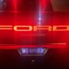 JHO Tailgate Panel Decorate With LED light Fit For Ford F-150 Raptor 2021-2025 Accessories - Image 4