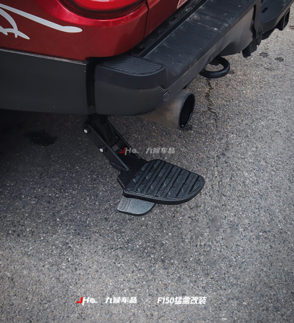 JHO Power Tailgate Step Pedal For Ford F-150 Raptor 2022-2025