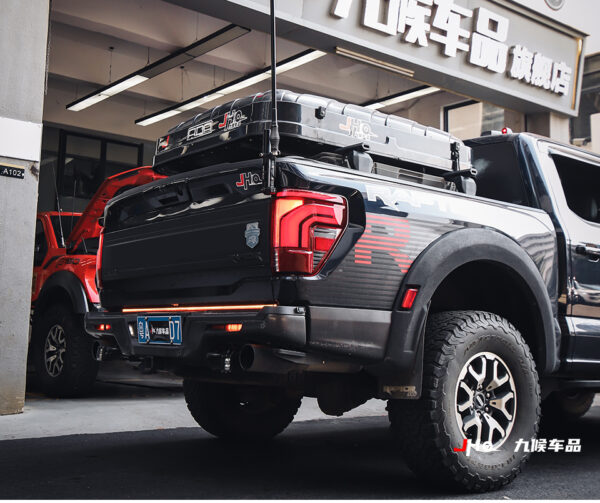 JHO Tail Light Assembly Fit For 2022-2023 Ford F-150 Raptor For Conversion To 2024 Raptor R