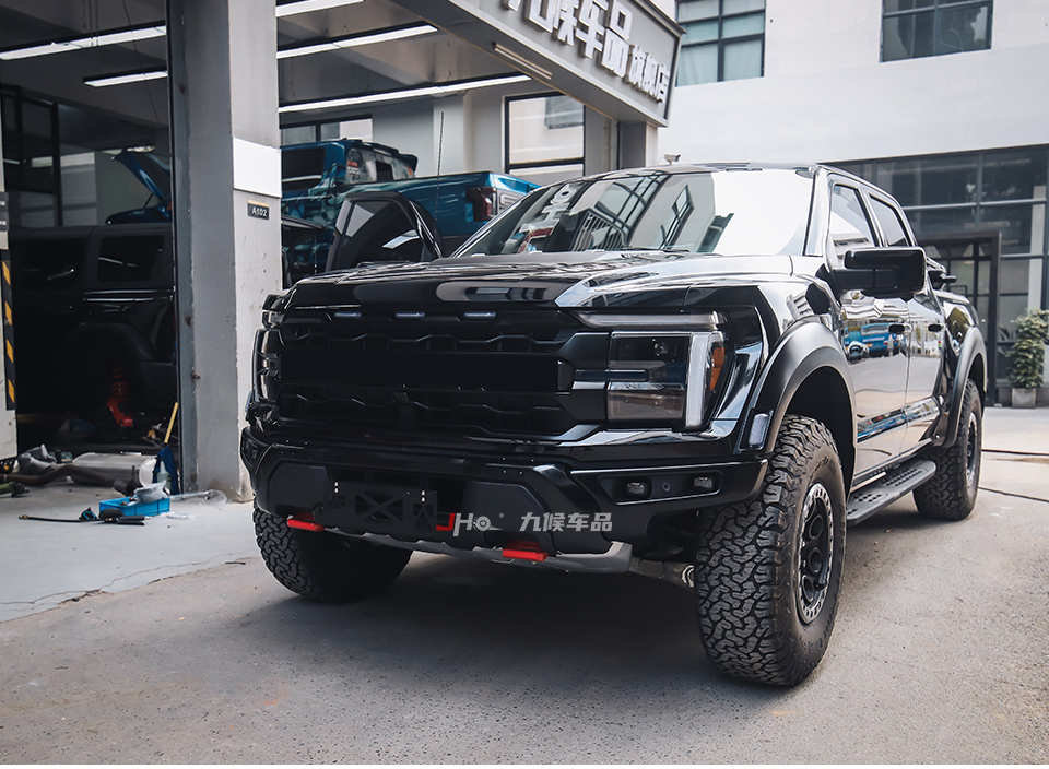 JHO Fit For 24-25 new Raptor F150 modified start-stop shut down automatic headlights one-key window closing flash machine hidden - Image 11