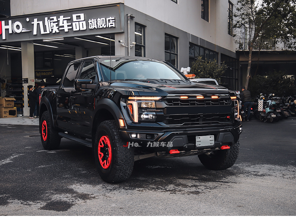 JHO Fit For 24-25 new Raptor F150 modified start-stop shut down automatic headlights one-key window closing flash machine hidden - Image 12