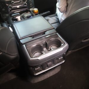 2022-2023 Ford F150 Raptor Carbon Fiber Rear Cup Holder Panel Trim