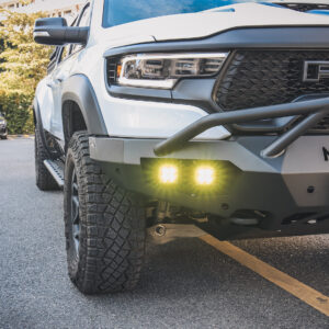 2022-2025 Dodge Ram TRX Front & Rear Bumpers - Crash-Proof with Skid Plate & Light Mounts