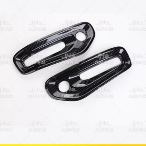 Fit For 2022-2023 Dodge Ram TRX Carbon Fiber Pattern Front Fog Light Cover Trim