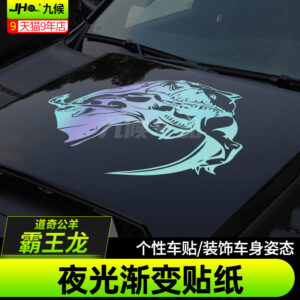 2022-2024 Dodge Ram TRX Body & Hood Decal - T-Rex Graphic (Multi-Color)