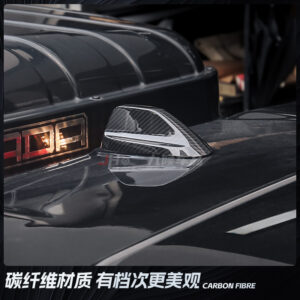 Fit For 2022 Dodge Ram TRX Carbon Fiber Roof Antenna Cover Trim Decoration Exterior Accessories