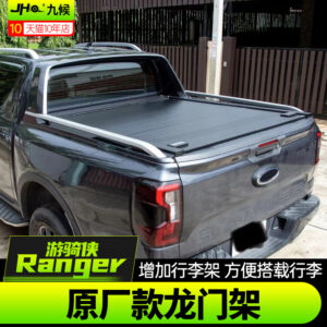 Fit For 2024-2025 Ford Ranger OEM Style Truck Bed Rack with Tonneau Cover