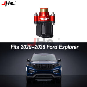 JHO Fit For Ford Explorer 2020-2026 Car Turbo Blow Off Valve Adapter Aluminum BOV Spacer Intake Pressure Relief Modification
