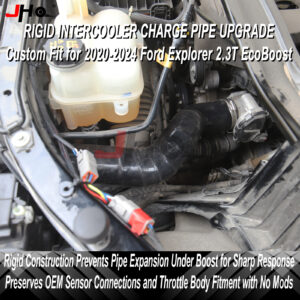 JHO Fit For Ford Explorer 2020-2024 2.3T Silicone Intercooler Charge Pipe Turbo Air Intake Tube Hose Upgrade